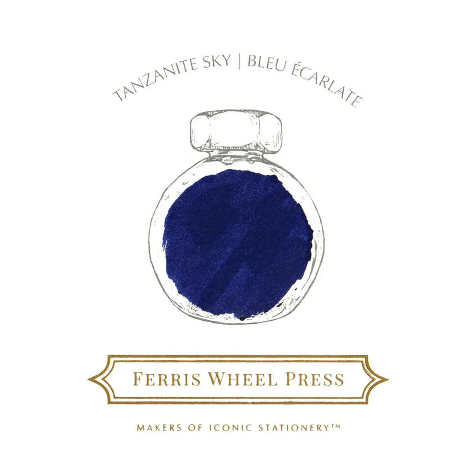 Ferris Wheel Press Fountain Pen Ink (38ml) - Tanzanite Sky