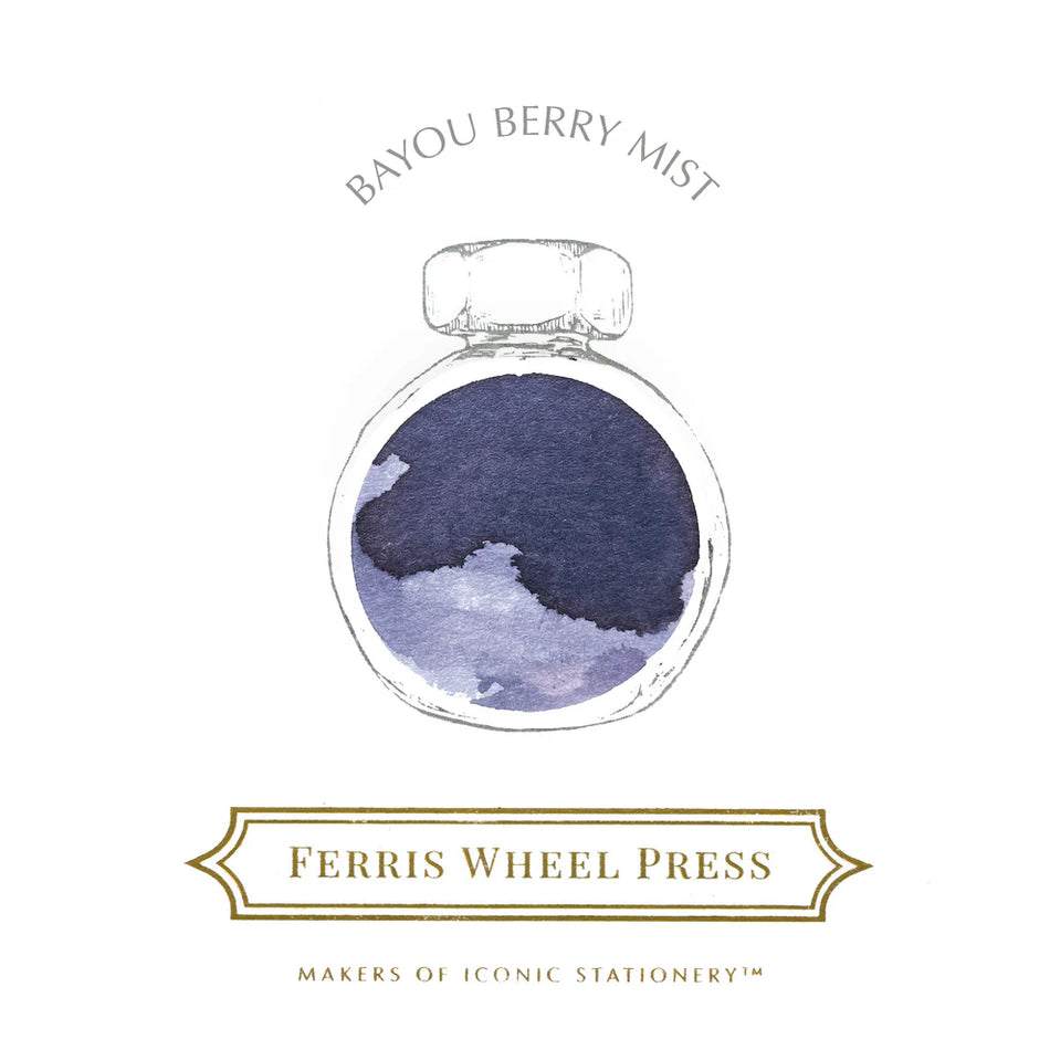 Ferris Wheel Press Fountain Pen Ink (38ml) - Bayou Berry Mist