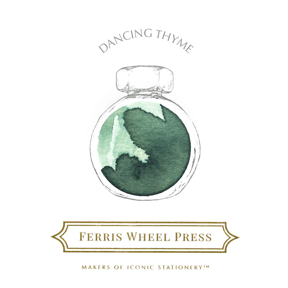 Ferris Wheel Press Fountain Pen Ink (38ml) - Dancing Thyme