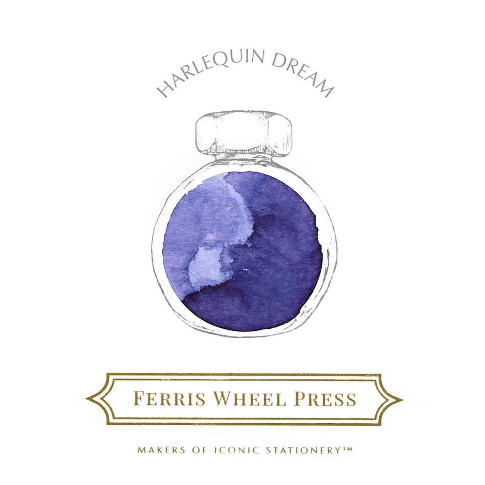 Ferris Wheel Press Fountain Pen Ink (38ml) - Harlequin Dream