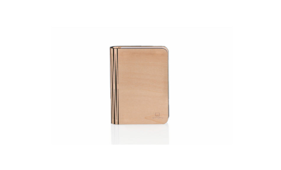 Gingko Mini Smart Book Light Natural Wood - Maple