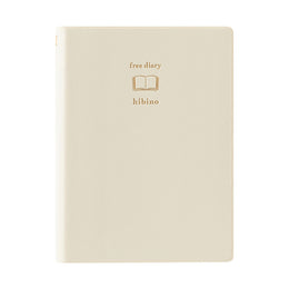 Midori Hibino Free Diary A6 - Ivory