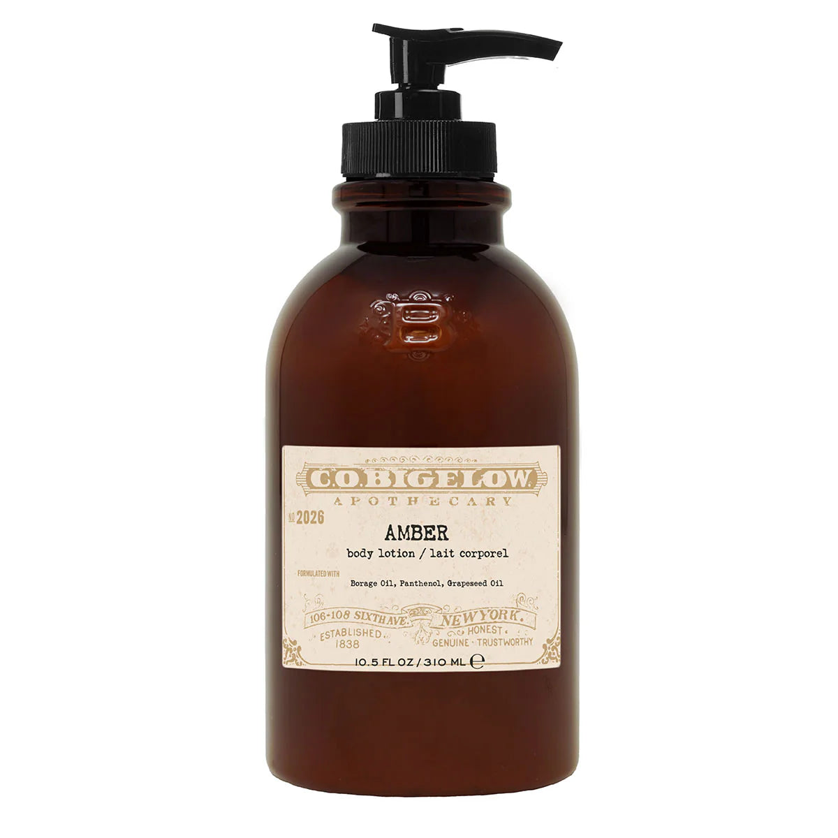 C.O. BIGELOW Amber Body Lotion