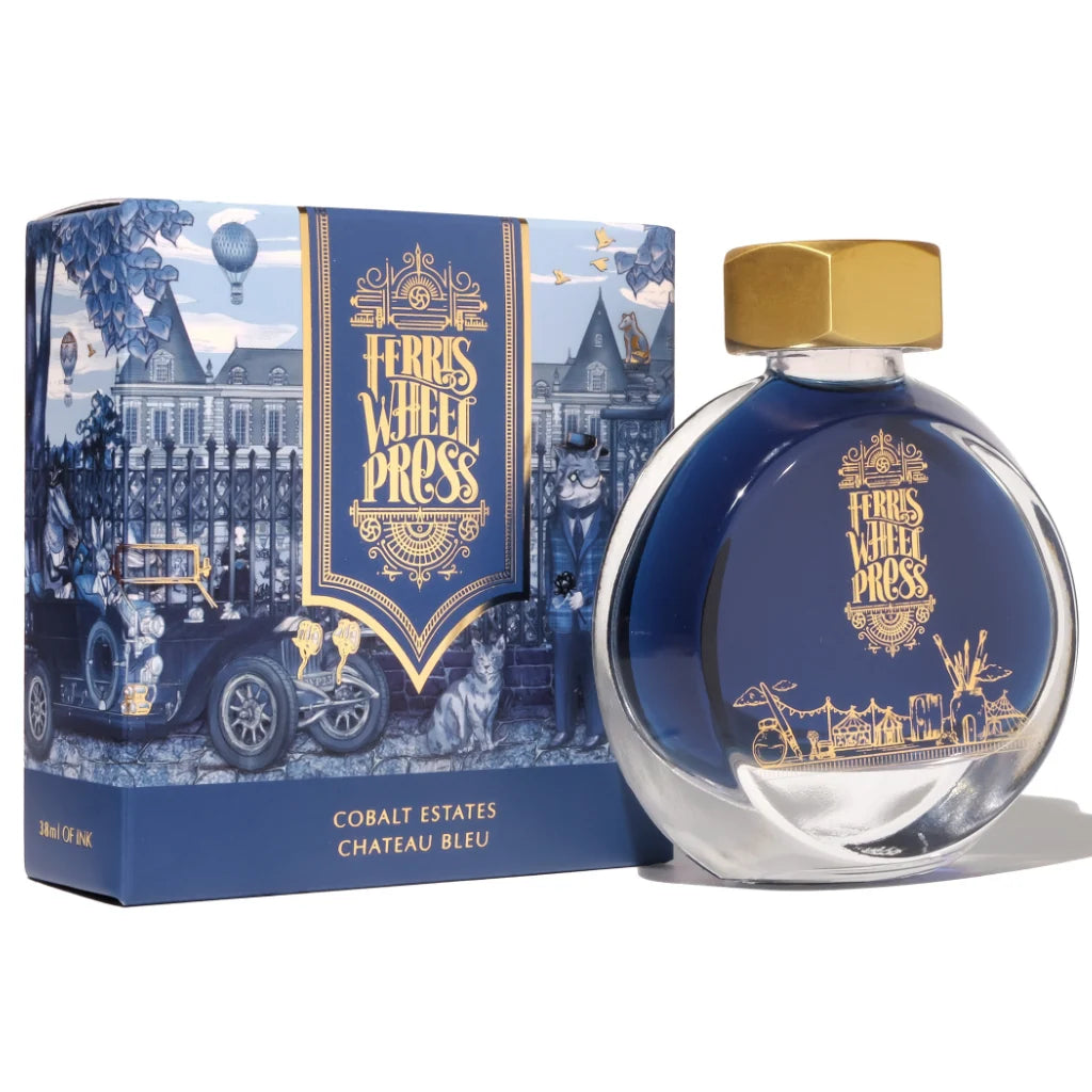 Ferris Wheel Press Fountain Pen Ink (38 mL) - Cobalt Estates