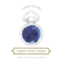 Ferris Wheel Press Fountain Pen Ink (38 mL) - Cobalt Estates