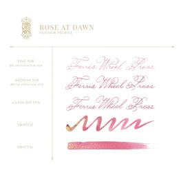 Ferris Wheel Press Fountain Pen Ink (38 mL) - Rose at Dawn