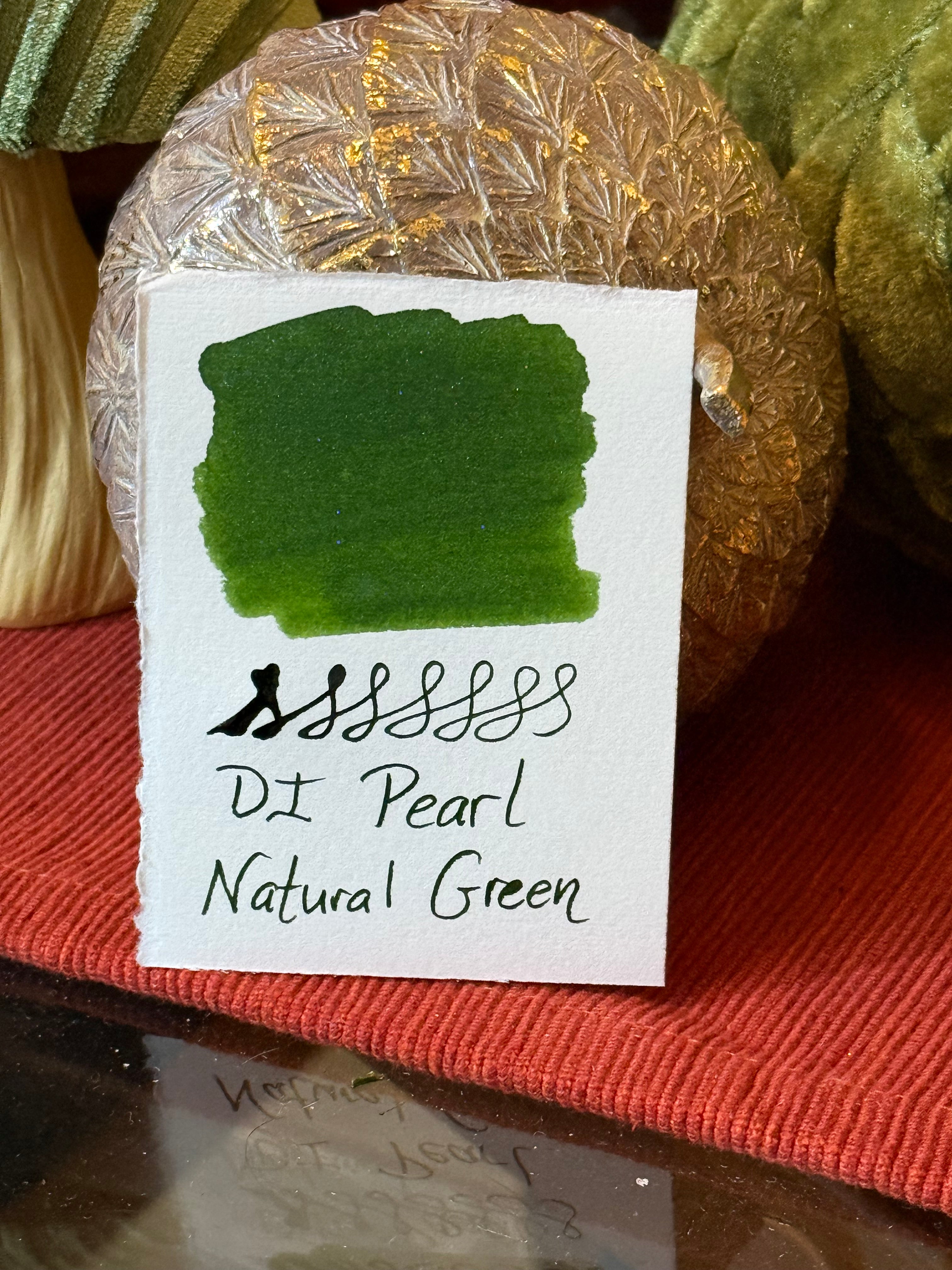 Dominant Industry Fountain Pen Ink - Pearl Natural Green – Flax Pen to ...