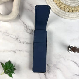 Girologio 2 Pen Magnetic Leather Case - Royal Cobalt