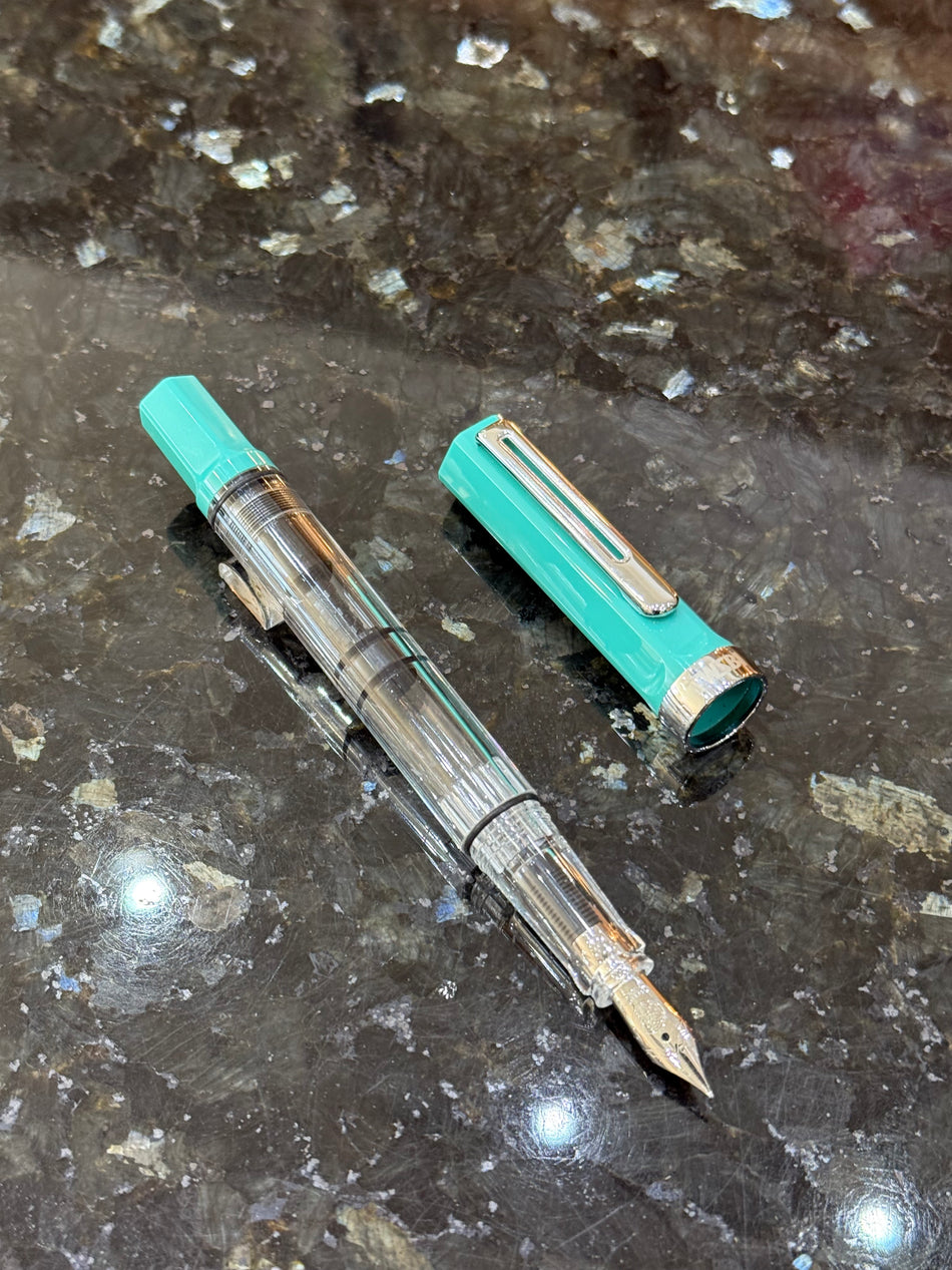 TWSBI Eco - Persian Green Fountain Pen - Fine - PRE-LOVED