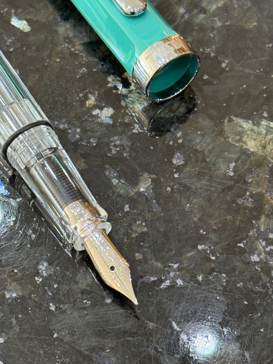 TWSBI Eco - Persian Green Fountain Pen - Fine - PRE-LOVED