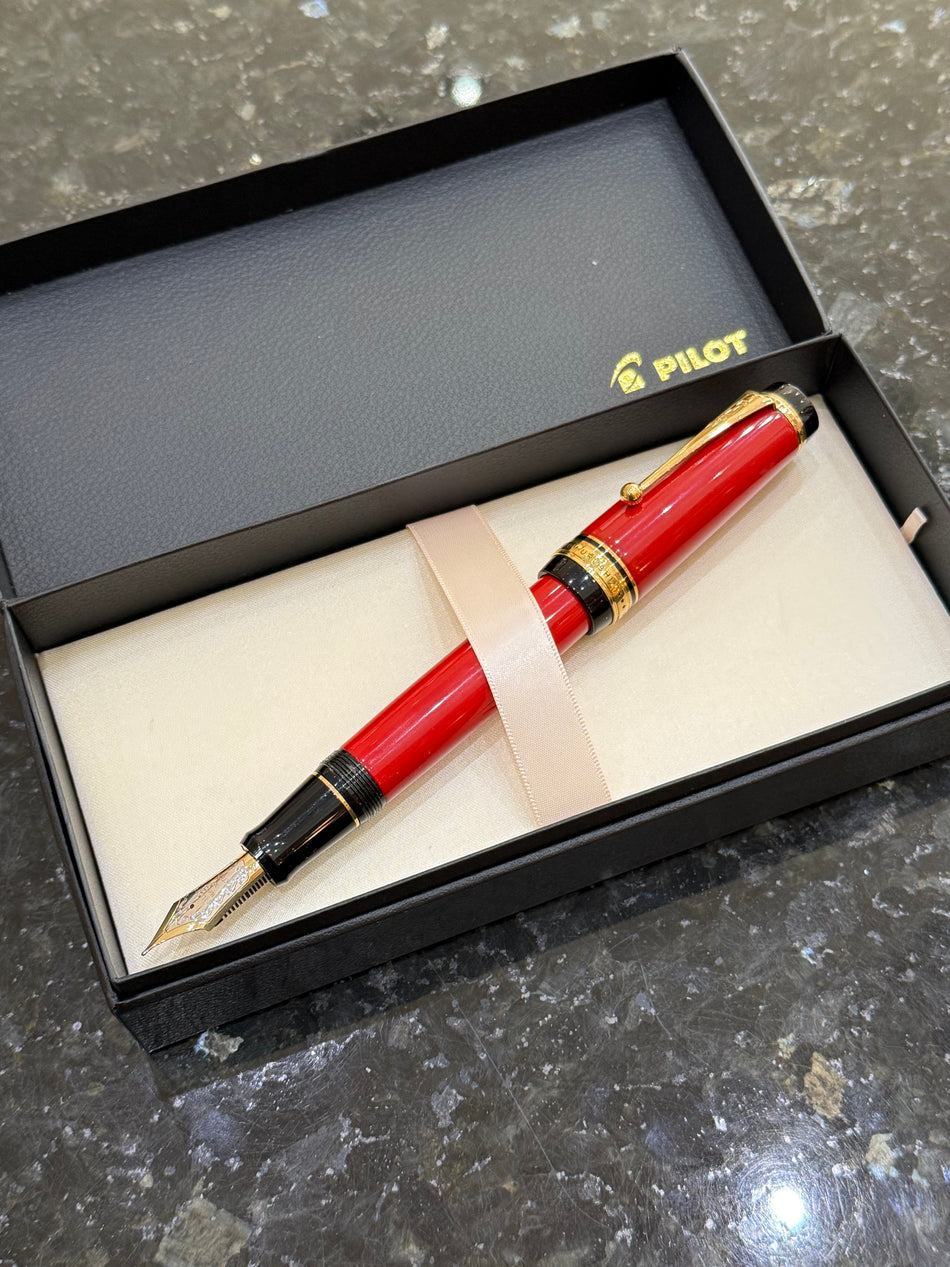 Pilot Custom Urushi Fountain Pen FM Nib - PRE-LOVED