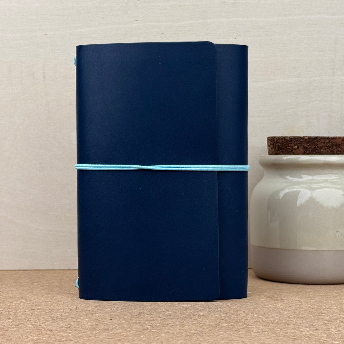 Imperfect Concepts Jasper Notebook - A6 Trifold - Deep Sea