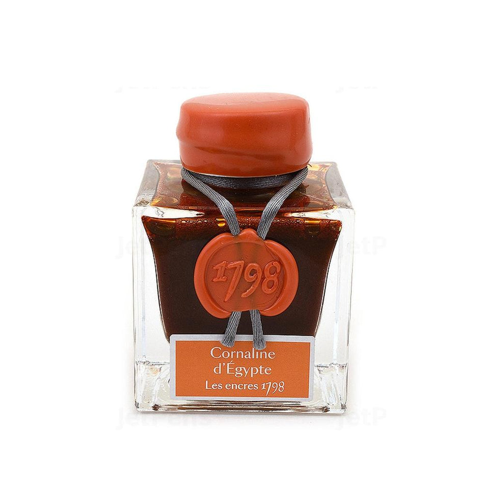 J. Herbin 1798 Collection Bottled Ink 50ml - Cornaline d'Égypte Ink (Carnelian of Egypt)