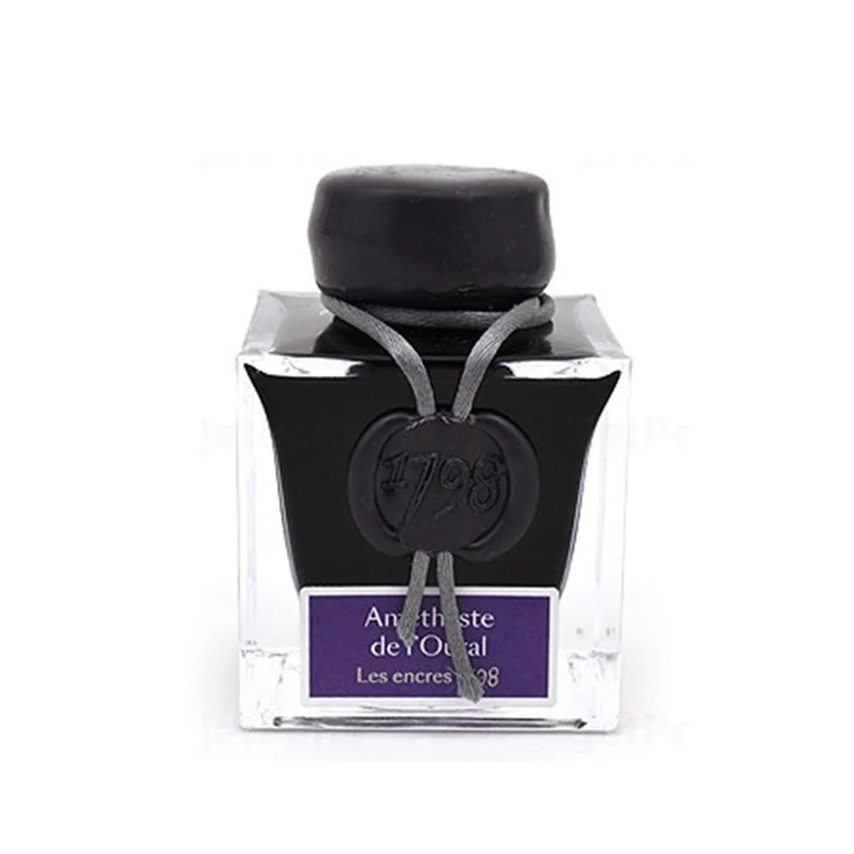 J. Herbin 1798 Collection Bottled Ink 50ml - Amthyste de l'Oural (Ural Mountain Amethyst)