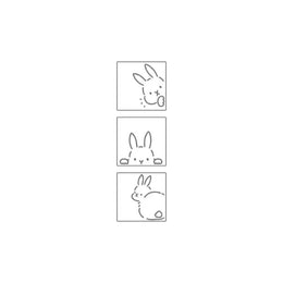 Sun-Star 3-in-1 Animal Stamp - Rabbit