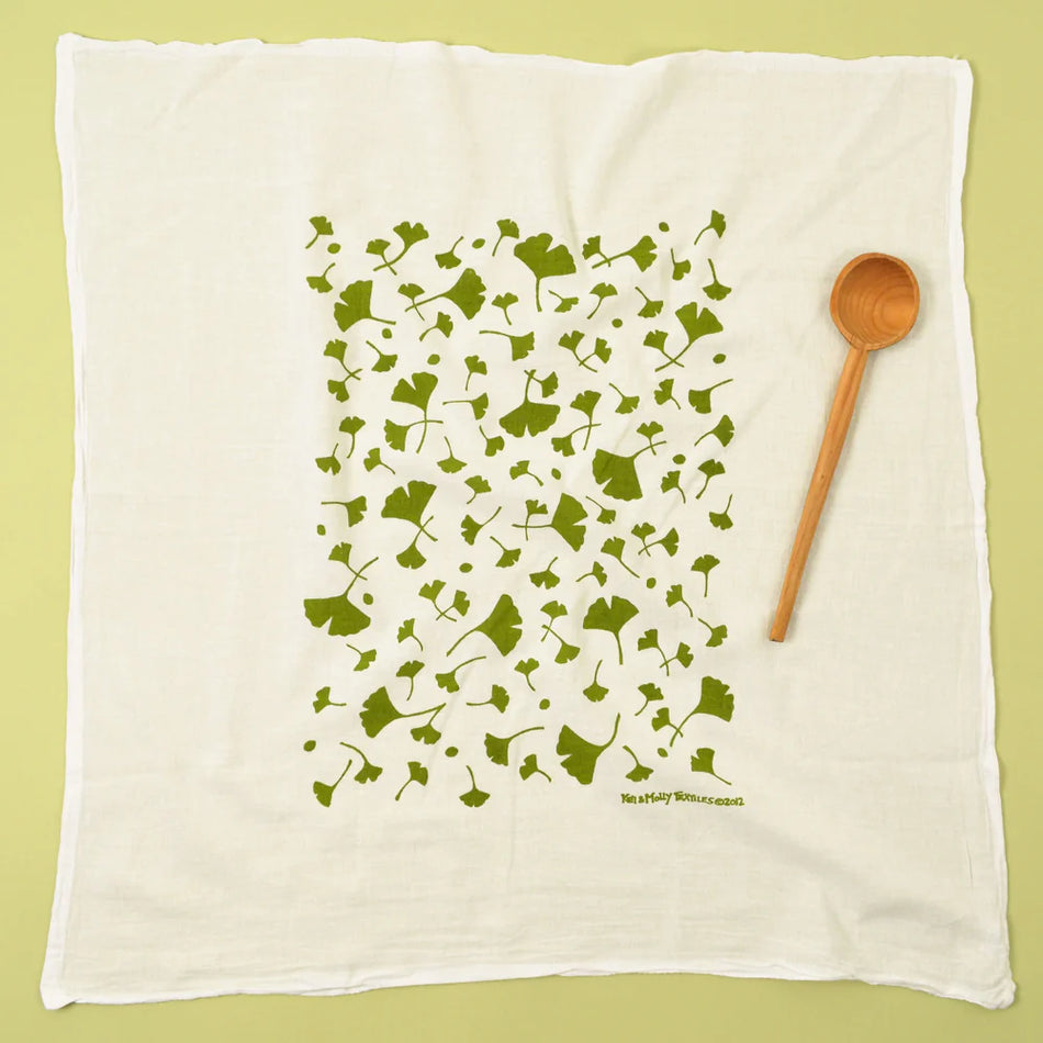 Kei & Molly Flour Sack Dish Towel - Ginko
