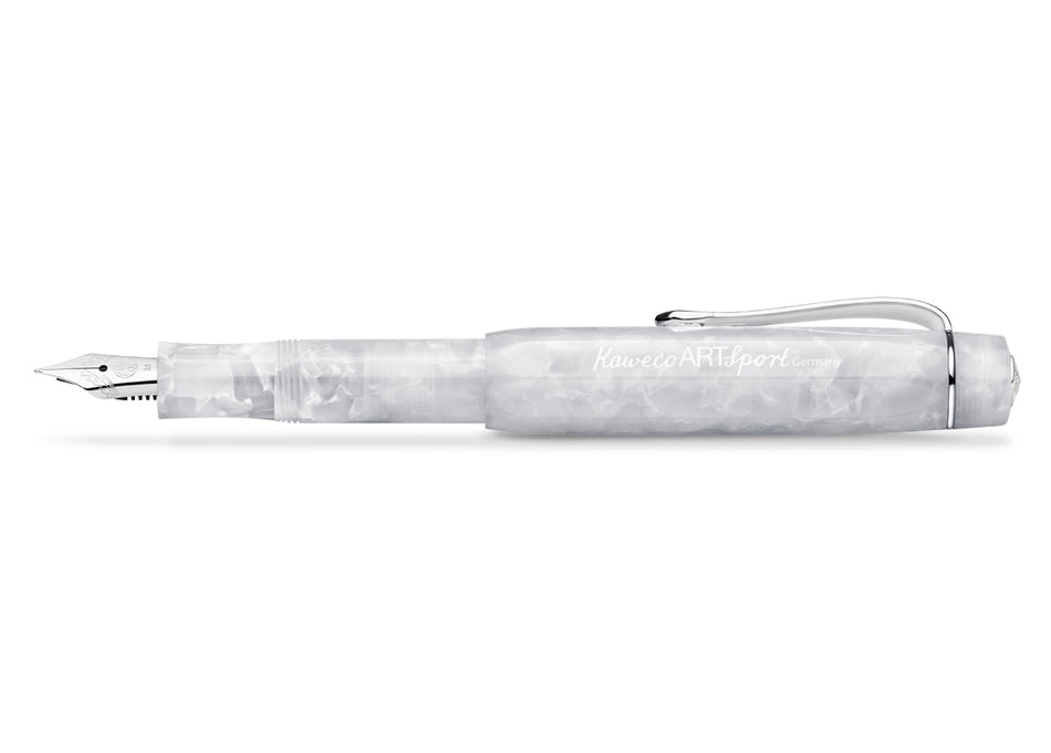 Kaweco Art Sport Fountain Pen - Mineral White - Medium