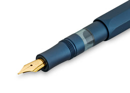 Kaweco AL Sport Piston Filler Fountain Pen - Navy (Starter Set)