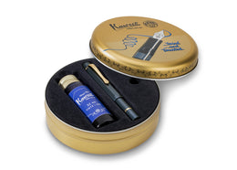 Kaweco AL Sport Piston Filler Fountain Pen - Navy (Starter Set)