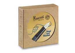 Kaweco AL Sport Piston Filler Fountain Pen - Navy (Starter Set)