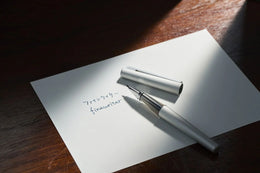 Kokuyo Fine Writer Fine Point Marker -Silver