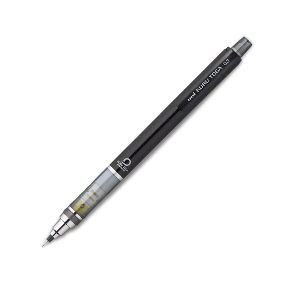 Uni Kuru Toga Mechanical Pencil 0.3 mm - Black