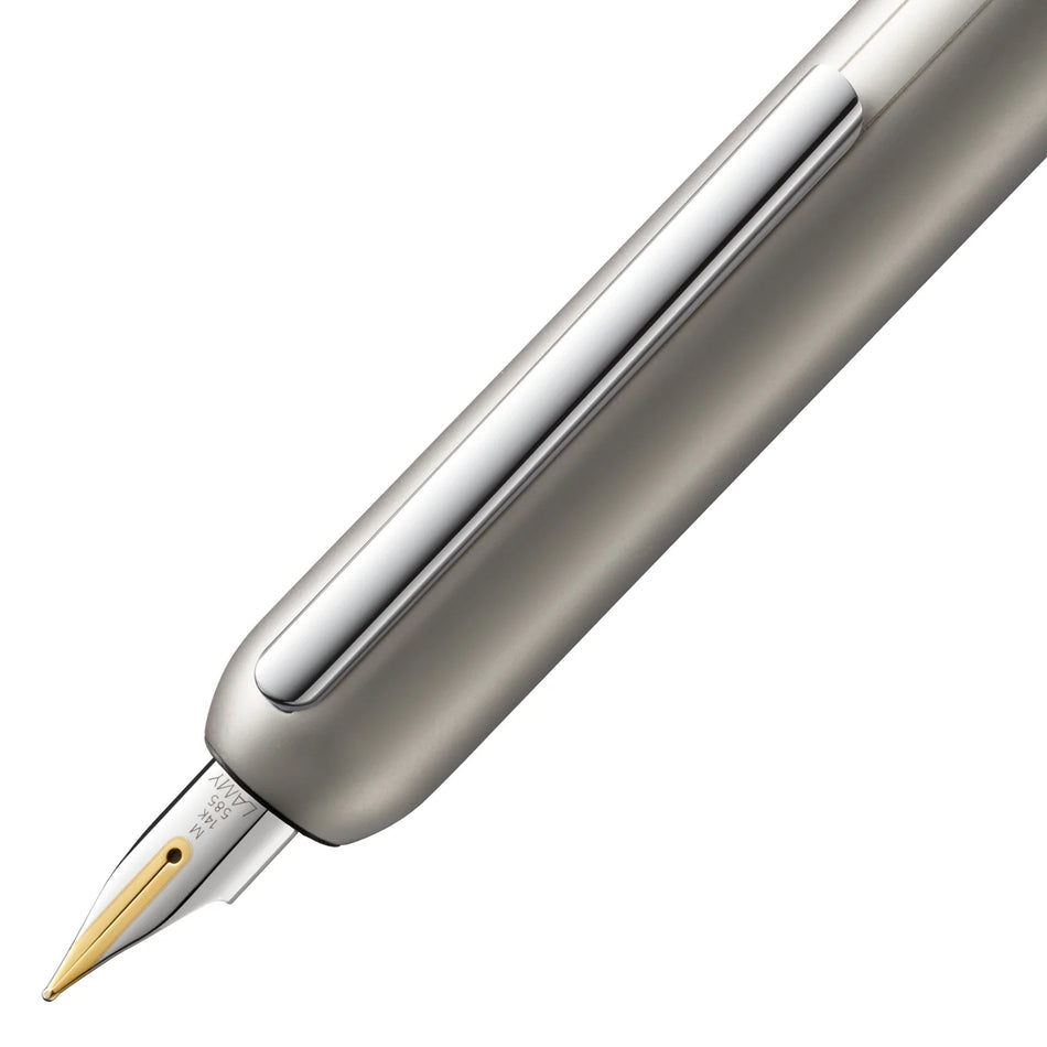 Lamy Dialog 3 Retractable Fountain Pen - Palladium