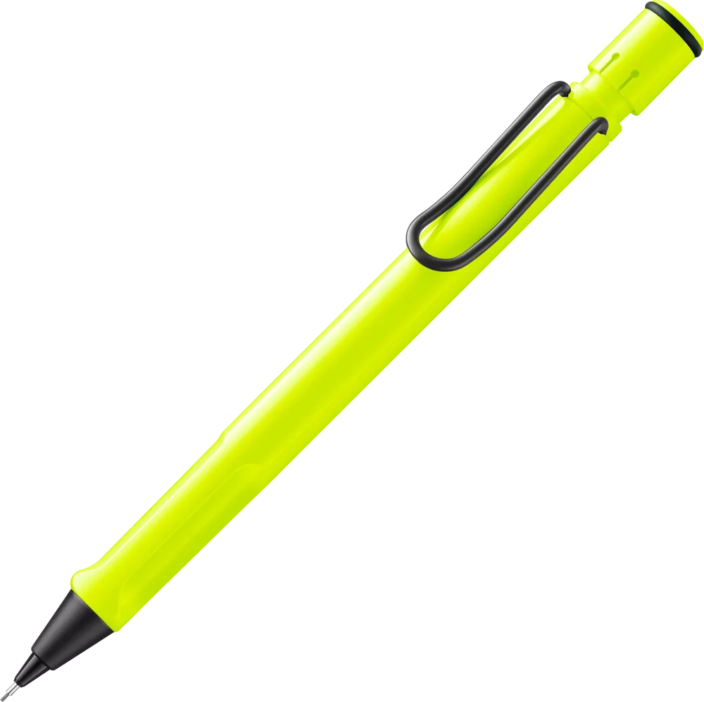 Lamy Safari Mechanical Pencil 0.5 - Neon Yellow