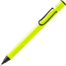 Lamy Safari Mechanical Pencil 0.5 - Neon Yellow