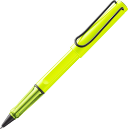 LAMY Safari Rollerball Pen - Neon Yellow