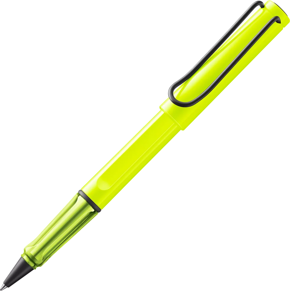 LAMY Safari Rollerball Pen - Neon Yellow