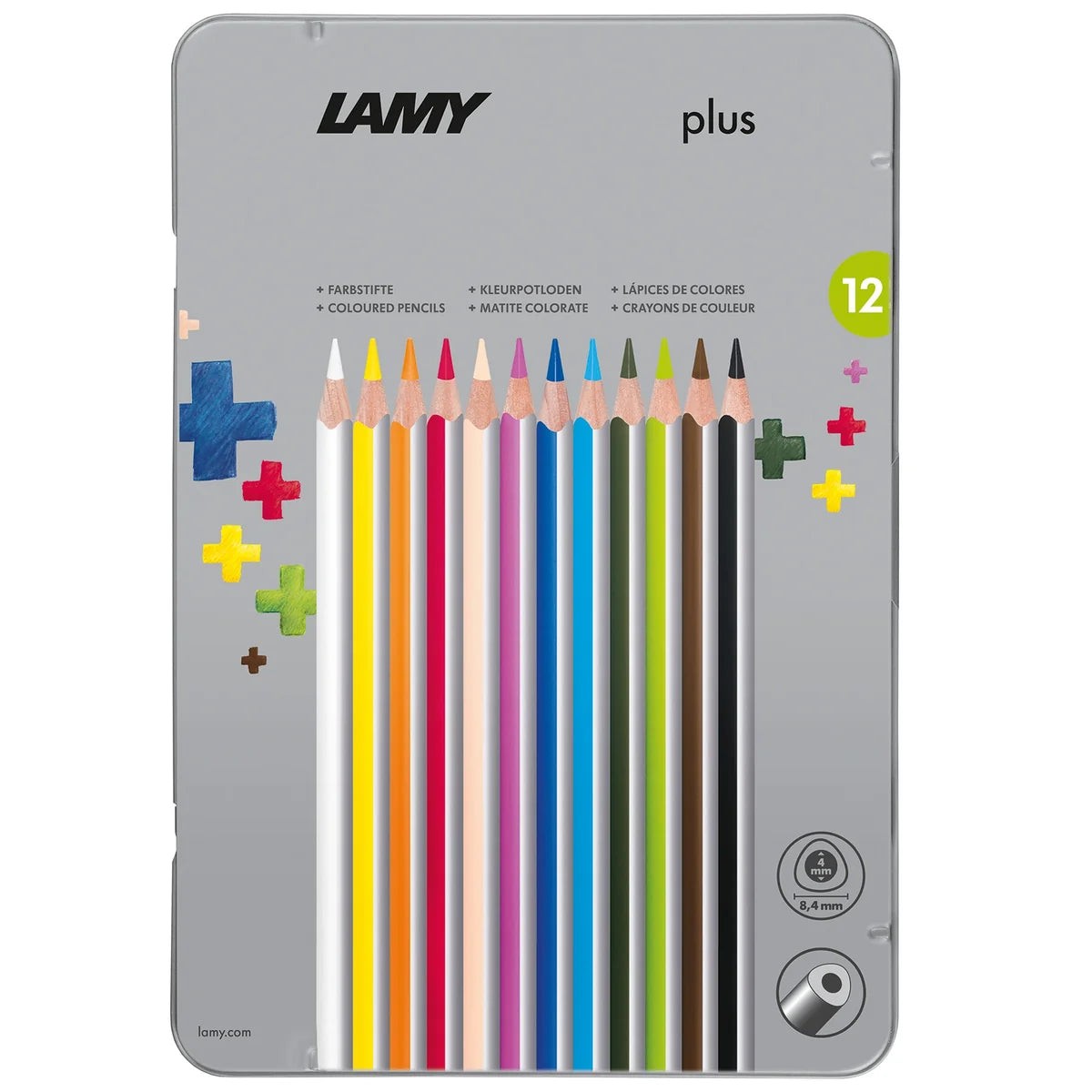 LAMY Plus Color Pencils  Metal Box (Set of 12)