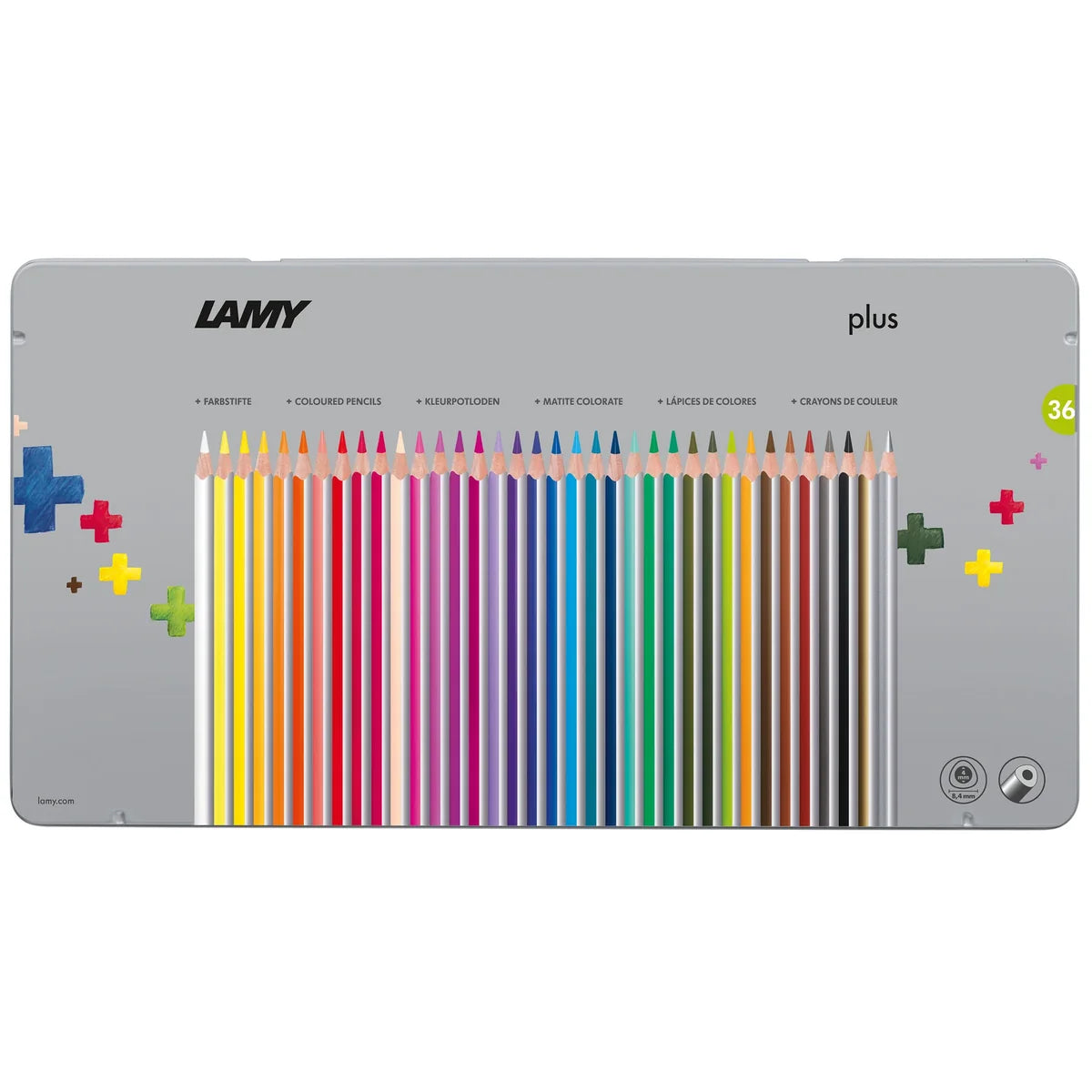 LAMY Plus Color Pencils  Metal Box (Set of 36)