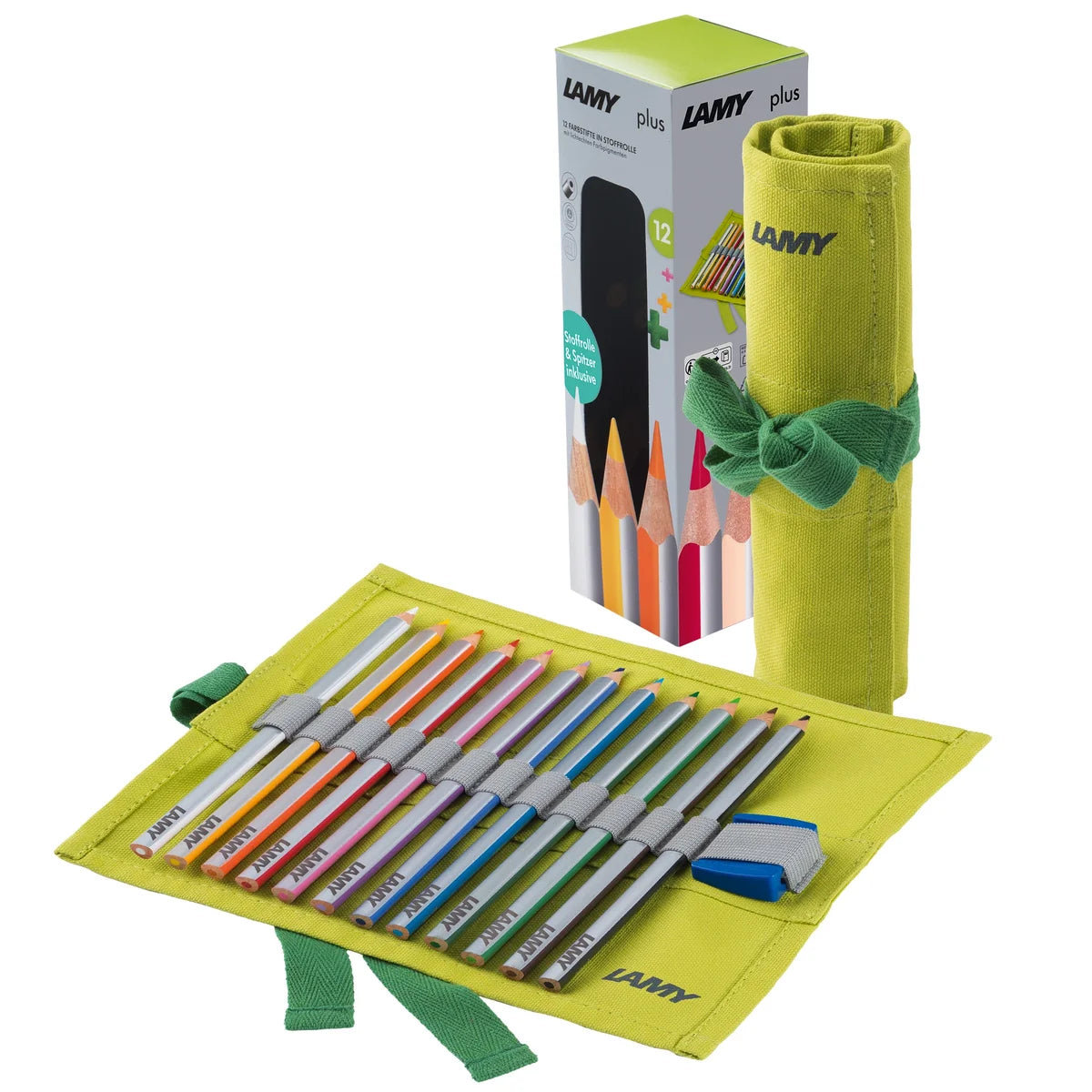 LAMY Plus Color Pencils - Cloth Roll (Set of 12)