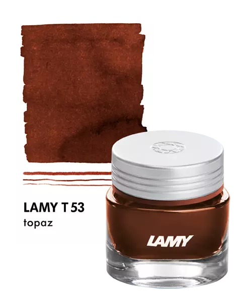 LAMY T53 Crystal Ink Series (30ml) - Topaz
