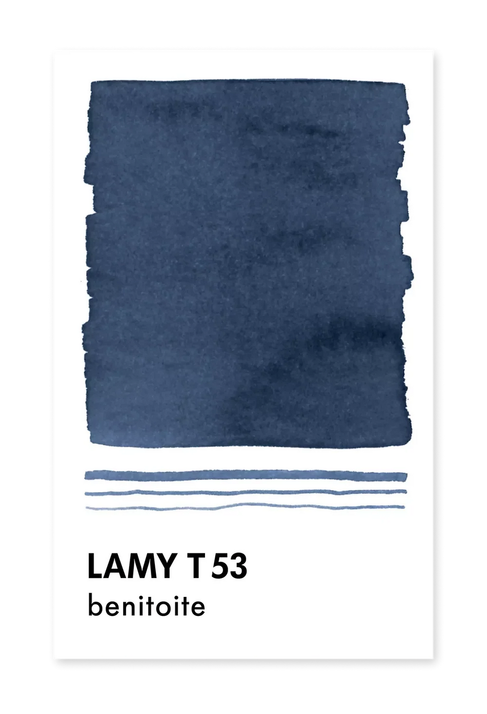 LAMY T53 Crystal Ink Series (30ml) - Benitoite
