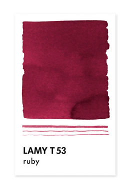 Lamy T53 Crystal Ink Series (30ml) - Ruby