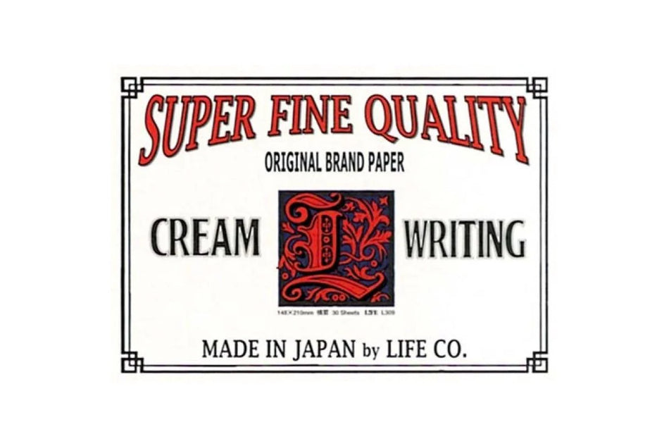 Life Brand Ruled Letter Pad - A5 - Cream Paper
