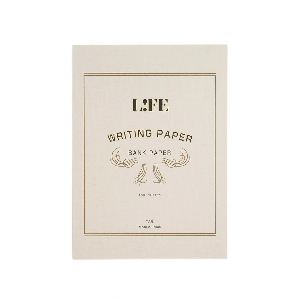 Life A5 Bank Paper Pad - White