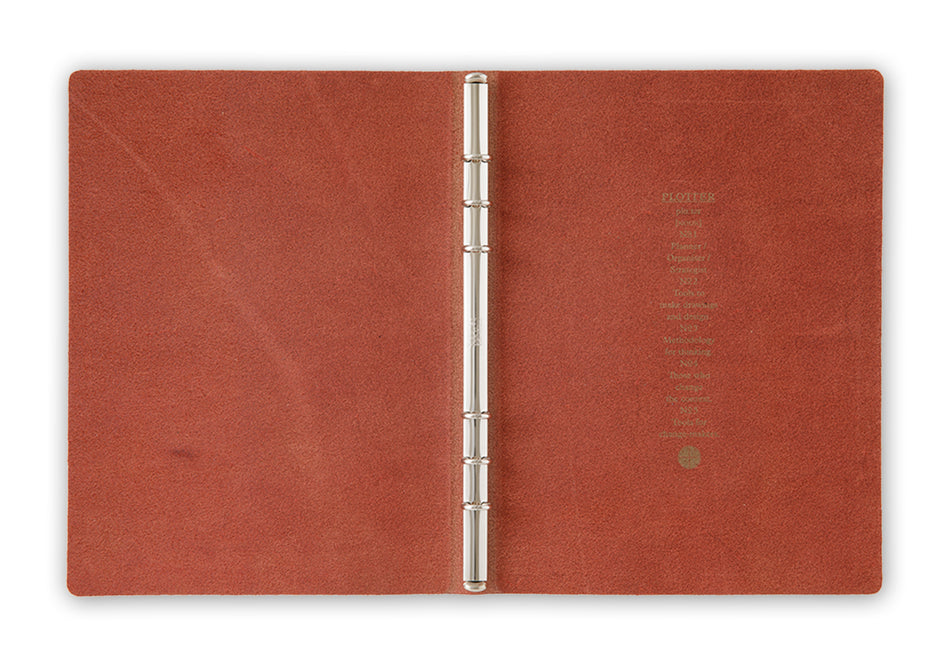 PLOTTER Leather Binder Liscio Limited BOX - A5 Size