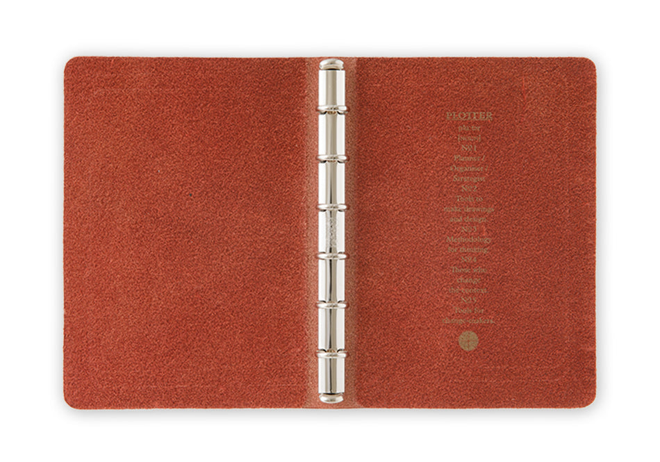 PLOTTER Leather Binder Liscio Limited BOX - Mini Size