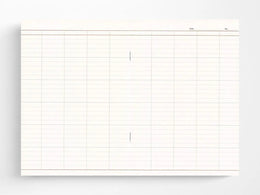 Luddite Function Notebook A5 - Spreadsheet