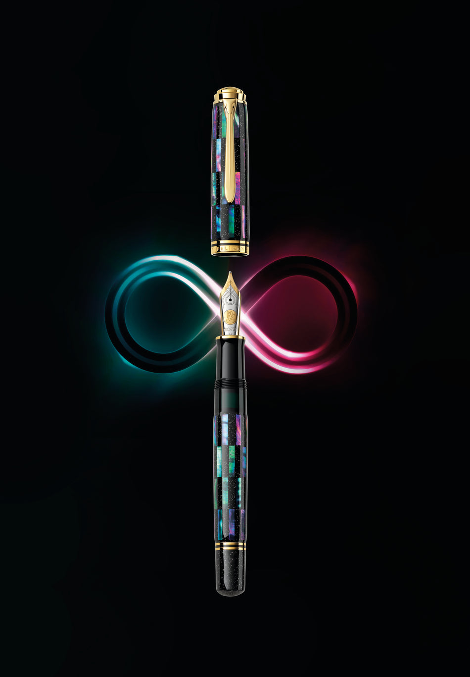 Pelikan Souveran M1000 Raden Black Infinity Fountain Pen