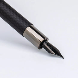 Monteverde Ritma Fountain Pen - Carbon Fiber