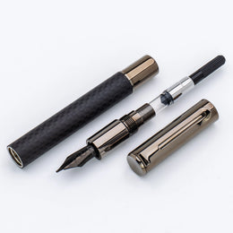 Monteverde Ritma Fountain Pen - Carbon Fiber