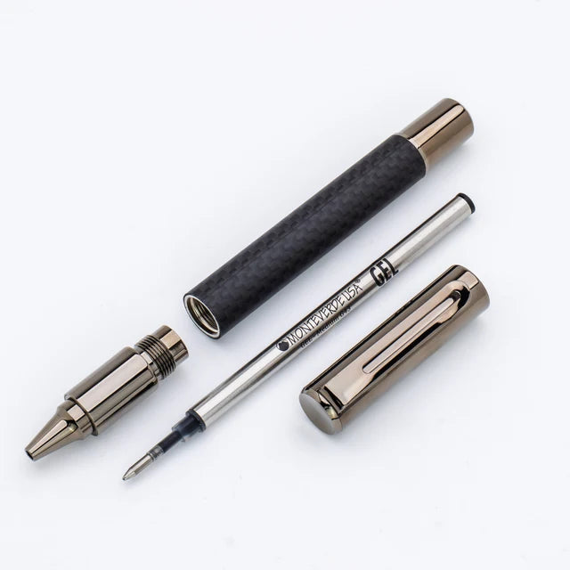 Monteverde Ritma Rollerball - Matte Carbon Fiber