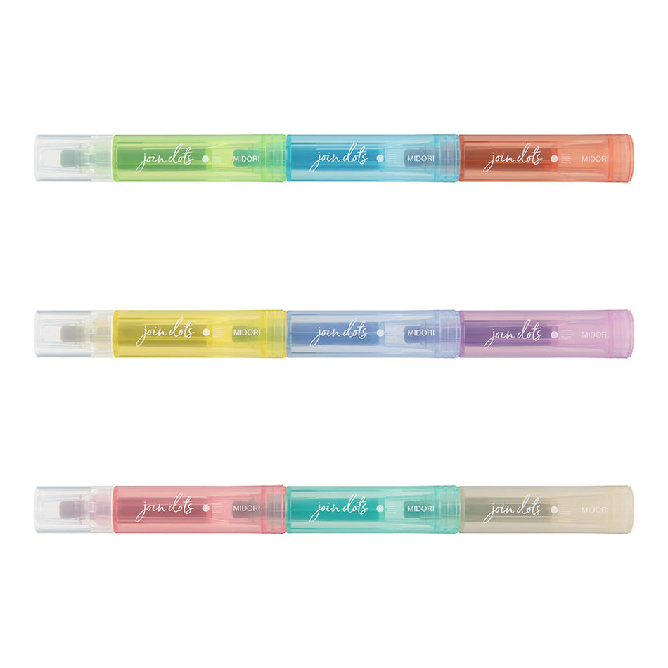 Midori Connecting Pen Join Dots - Light Tone