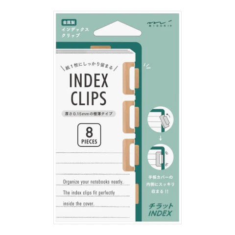 Midori Index Clips