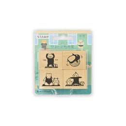 NB Yamanoha Chonaikai Wood Stamp Set – Yoga