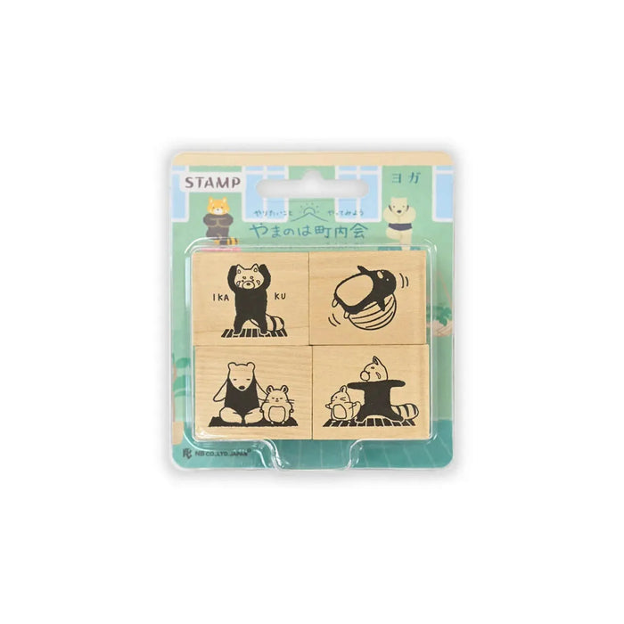 NB Yamanoha Chonaikai Wood Stamp Set – Yoga
